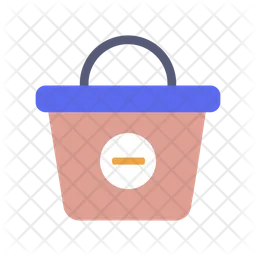 Basket Remove From Cart  Icon