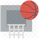 Basketball Court Hoop Icon