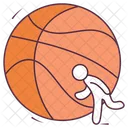 Basketball Sports Equipment Ball Icon