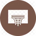 Basketball Hoop Net Icon