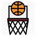 Basketball Sports Hoop Ball Game Icon