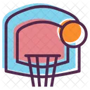 Basketball Korb Dunk Symbol