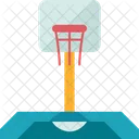 Basketball Court Sport Icon