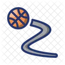 Basketball Basket Dribble Icon