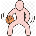 Basketball Dribble Ball Icon