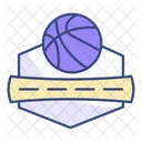 Basketball-Abzeichen  Symbol