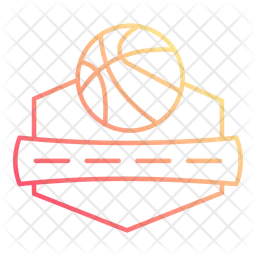 Basketball-Abzeichen  Symbol