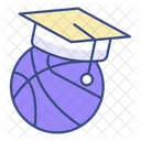 Basketball-Ausbildung  Symbol