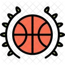 Basketball Badge  Icon