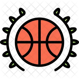 Basketball Badge  Icon