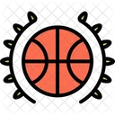 Basketball Badge  Icon