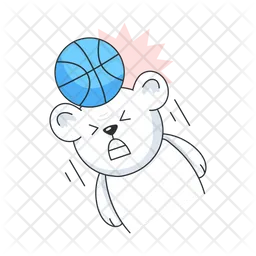 Basketball Bear  Icon