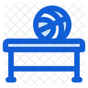Basketball Bench Seat Chair Icon