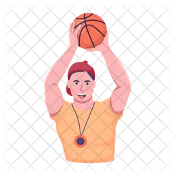 Basketball Boy  Icon