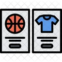 Basketball Brochure  Icon