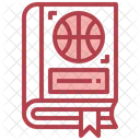 Basketballbuch Sportbuch Fitnessbuch Symbol