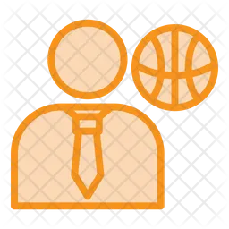 Basketball coach  Icon