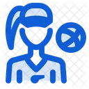 Basketball Coach Trainer Instructor Icon