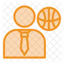 Basketball coach  Icon