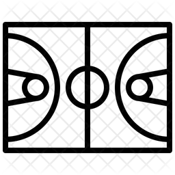 Basketball Court  Icon