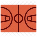 Court Field Basketball Icon
