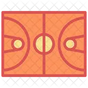 Court Field Basketball Icon