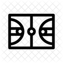 Basketball Court Basketball Sport Icon