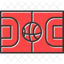 Basketball Court Court Playground Icon