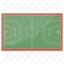 Basketball Court Playground Sports Arena Icon