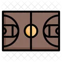 Basketball Court  Icon
