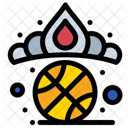 Basketball Crown  Icon