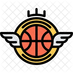 Basketball Emblem  Icon