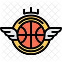 Basketball Emblem  Icon