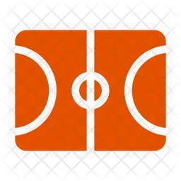 Basketball Field  Icon