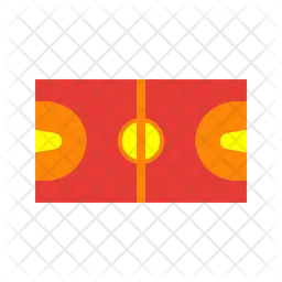 Basketball field  Icon