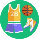 Basketball Starter Pack Basketball Gear Jersey Icon