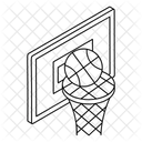 Basketball Goal  Icon