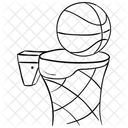 Basketball Goal  Icon