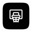 Basketball Hoop Ring Basketball Icon