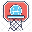 Basketball Hoop Basketball Net Backboard Icon