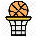 Basketball Hoop Ball Game Icon