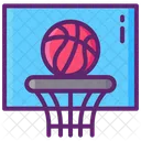 Basketball Hoop Hoop Net Icon