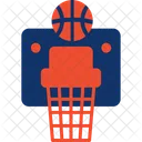 Basketball Hoop Ball Basket Icon