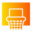 Basketball Hoop Sports And Competition Backboard Icon
