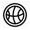 Basketball Sports Game Court Icon