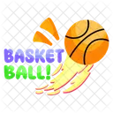 Basketball Sports Tool Sports Equipments Icon