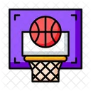 Basketball School Sport Icon