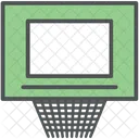 Basketball Hoop Backboard Icon