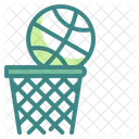 Basketball Ball Hoop Icon