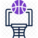 Basketball Ball Hoop Icon